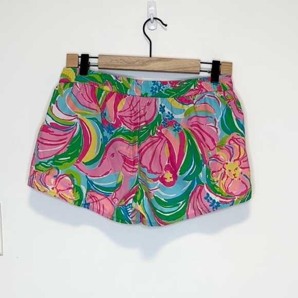 Lily Pulitzer Women's Luxletic Run Around Short Pink Multi , sz small - Picture 3 of 7